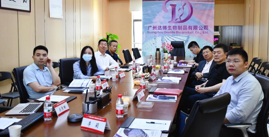 武漢市長江新區(qū)管委會領(lǐng)導一行蒞臨達博生物參觀考察